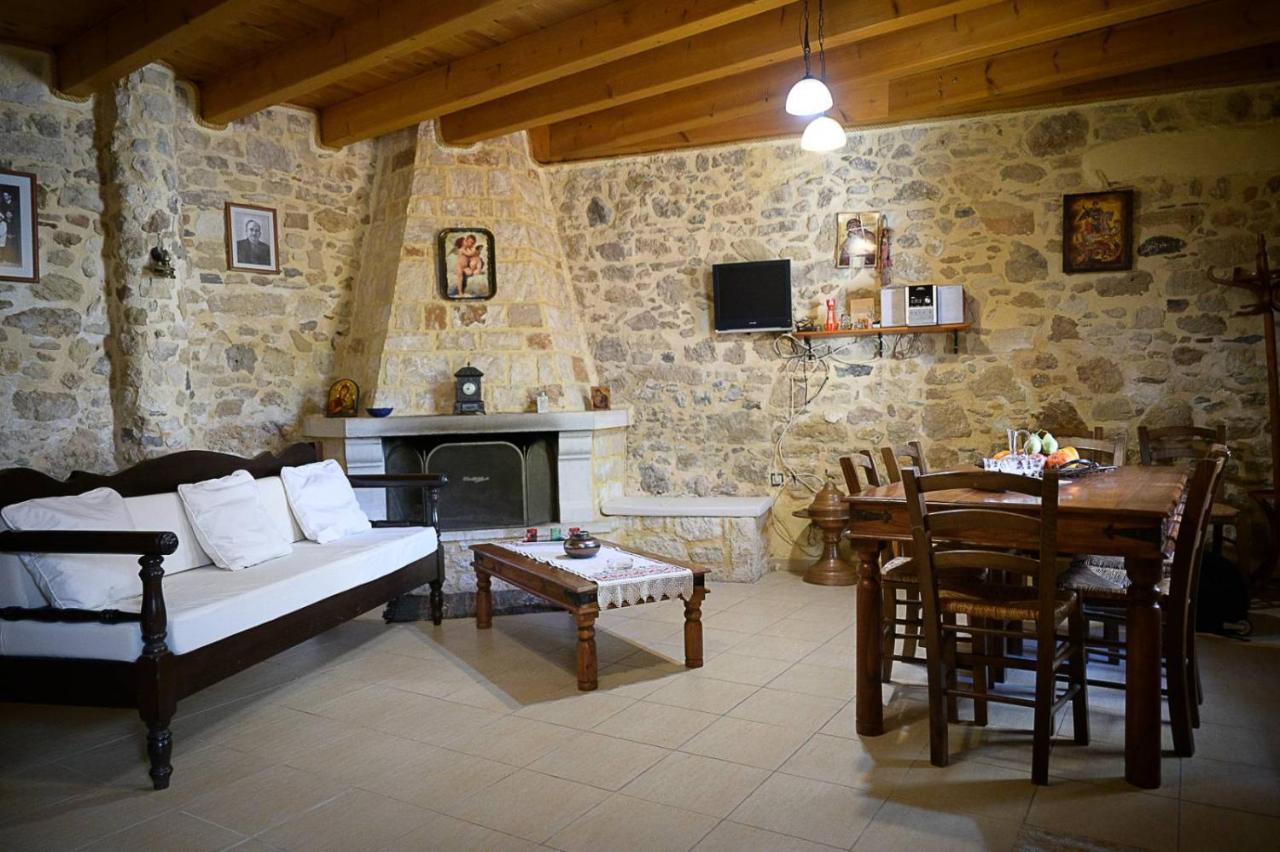 Traditional Stone Mezonete Krousonas  Экстерьер фото